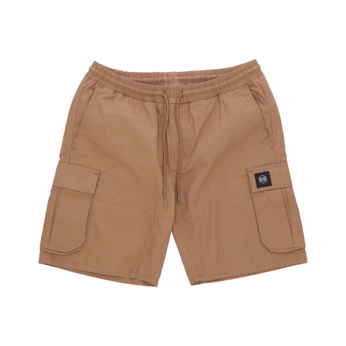 DOLLY NOIRE Pantalone Corto Uomo Cotton Ripstop Cargo Easyshorts Beige da uomo
