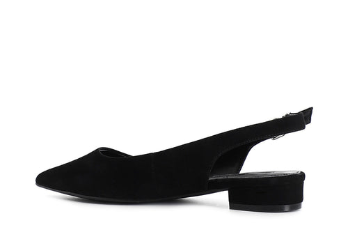 BALLERINA IN CAMOSCIO APERTA SUL DIETRO