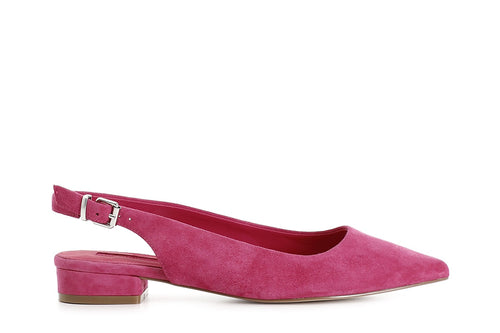 BALLERINA IN CAMOSCIO APERTA SUL DIETRO