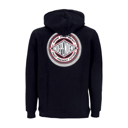 INDEPENDENT Felpa Cappuccio Uomo Eternal Hoodie Black da uomo