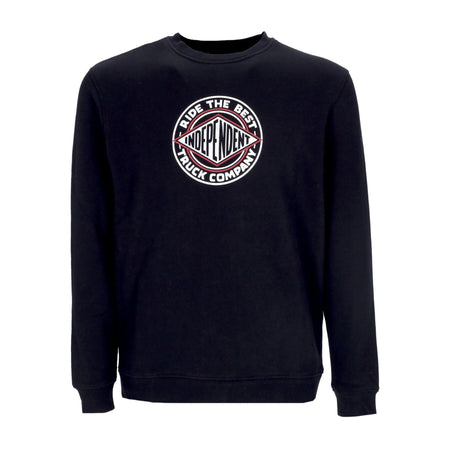 INDEPENDENT Felpa Girocollo Uomo Rtb Summit Front Crewneck Black da uomo