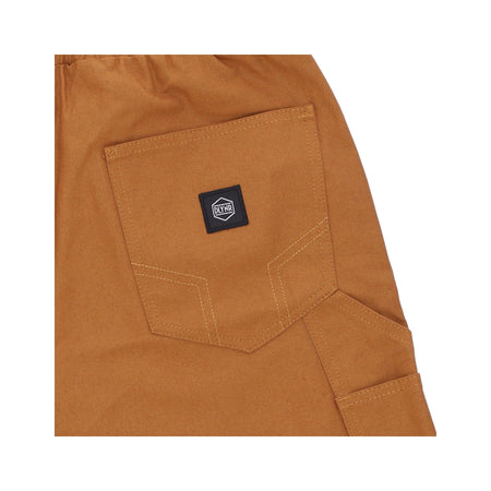 DOLLY NOIRE Pantalone Corto Uomo Canvas Easy Carpenter Shorts Caramel da uomo