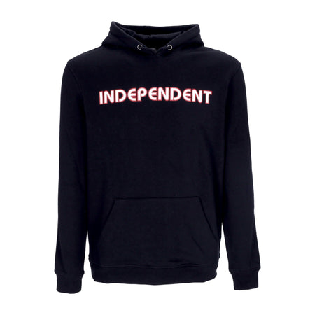 INDEPENDENT Felpa Cappuccio Uomo Btg Bauhaus Hoodie Black da uomo