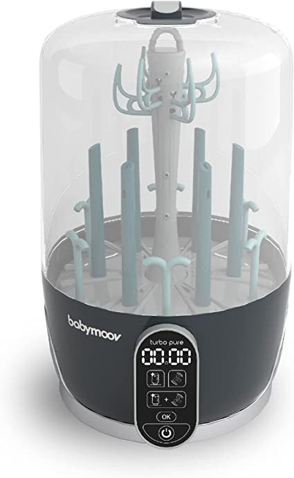 Babymoov - Sterilizzatore ed asciugabiberon Turbo Pure