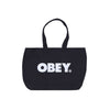 OBEY Borsa Di Tela Donna Canvas Tote Bag Black/white da donna