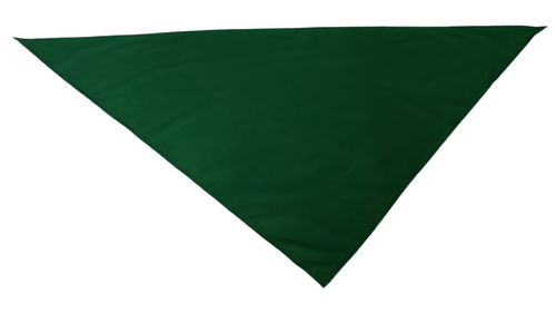 Foulard verde triangolare