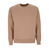 PROPAGANDA Felpa Girocollo Uomo Label Crewneck Camel da uomo