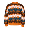 OBEY Maglione Donna Ari Sweater Orange Oxide Multi da donna