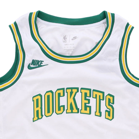 NIKE NBA Canotta Basket Uomo Nba Hwc B22 Dri-fit Swingman Jersey Houroc White/clover da uomo