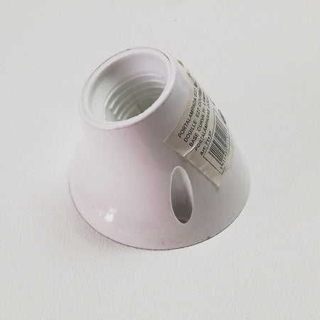 Portalampada curvo da muro attacco E27