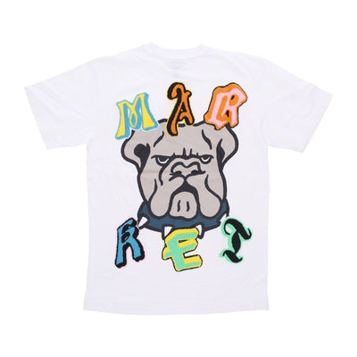 MARKET Maglietta Uomo Varsity Overload Tee White da uomo