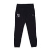 NEW ERA Pantalone Tuta Felpato Uomo Mlb Team Logo Jogger Neyyan Black/white da uomo