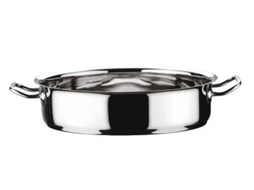 TEGAME 2 MANICI DAILY PLUS IN ACCIAIO INOX 18/10 - cm.28 FERR 352888
