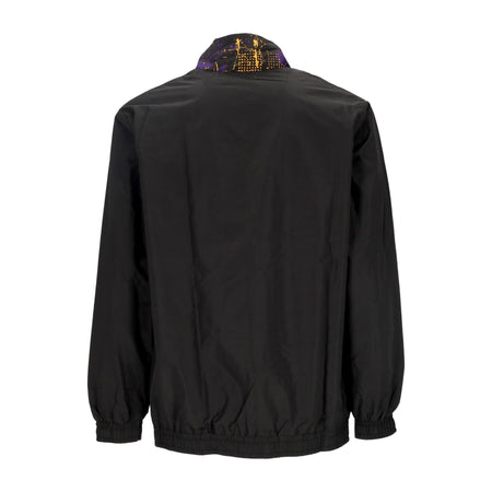 NEW ERA Giacca Tuta Uomo Nba All Over Print Panel Track Jacket Loslak Black/true Purple da uomo