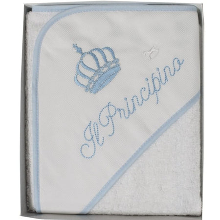 Accappatoio Baby Triangolo in Spugna Il Principino