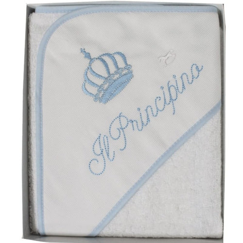 Accappatoio Baby Triangolo in Spugna Il Principino