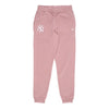 NEW ERA Pantalone Tuta Felpato Uomo Mlb Team Logo Jogger Neyyan Rose/white da uomo