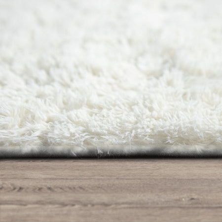 Tappeto Moderno Shaggy a pelo lungo Tinta Unita