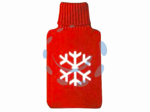 BORSA ACQUA CALDA FIOCCO ROSSO 2L - tappo mm 18 - FER 319911