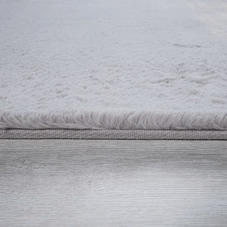 Tappeto Shaggy a Pelo Lungo Tinta Unita