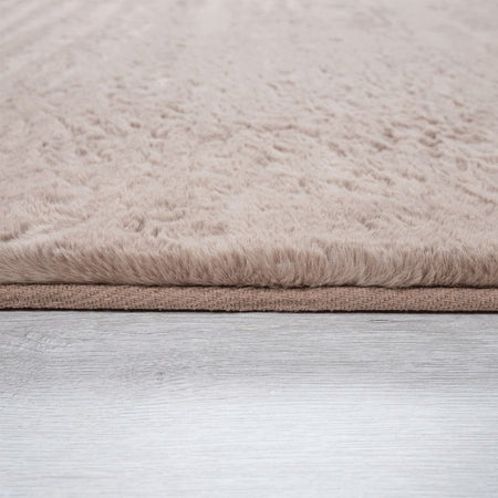 Tappeto Shaggy a Pelo Lungo Tinta Unita