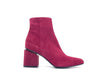 Stivaletto bordeaux donna a punta in pelle tacco 5 Enzo D'Alessandro