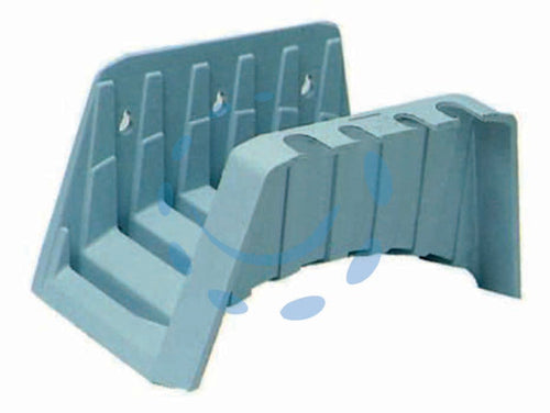 PORTATUBO MURALE A SELLA - cm.25x16x14h. - mt.25-30 tubo 1/2 FERR 159524
