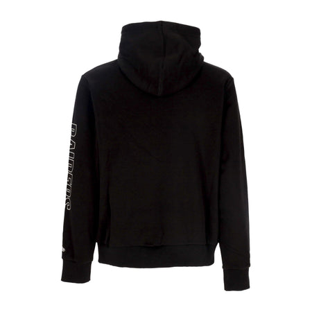 NEW ERA Felpa Cappuccio Uomo Nfl Script Hoodie Lasrai Black/white da uomo