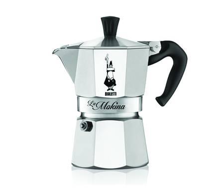 BIALETTI CAFFETTIERA LA MOKINA IN ALLUMINIO 1/2 tazza FERR 266109