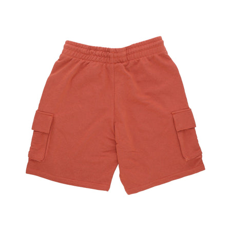 NEW ERA Pantalone Corto Tuta Uomo Ne Essential Cargo Short Brick Red/white da uomo