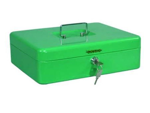 CASSETTA PORTAVALORI CON VASCHETTA PORTAMONETE COLORI MISTI mm.200x160x90h