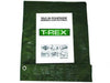 TELO OCCHIELLATO BORDATO CON ANGOLI RINFORZATI 200 GR. - mt.3x2 - verde/blu