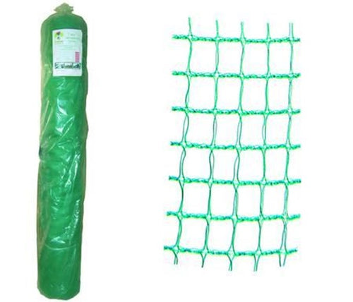 RETE ANTIGRANDINE VERDE IN ROTOLI rete a doppia trama mt.100x8h. FERR 273602