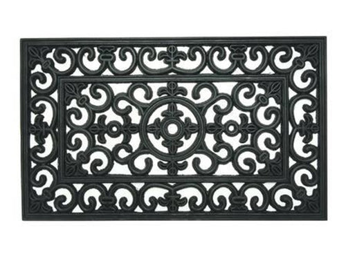 ZERBINO IRON GOMMA RETTANGOLARE 5 - cm.45X75 FER 170475