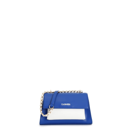 BORSA A TRAPEZIO CON TASCA E PATTINA