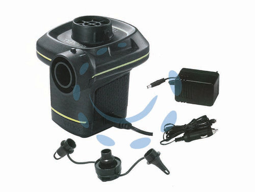 POMPA ELETTRICA PER GONFIAGGIO 220-240V E PRESA ACCENDISIGARI