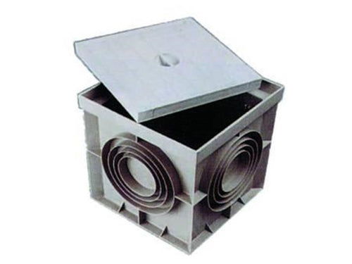 POZZETTI STAMPATI CON COPERCHIO cm.40x40x40h. FER 370325