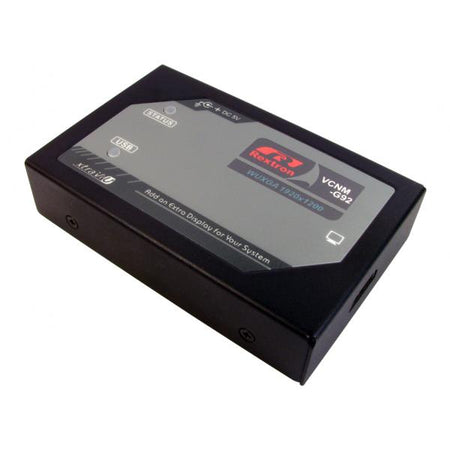Cables Direct USB2-HDMILAN moltiplicatore AV Trasmettitore e ricevitore AV Nero (HDMI over LAN Extender)