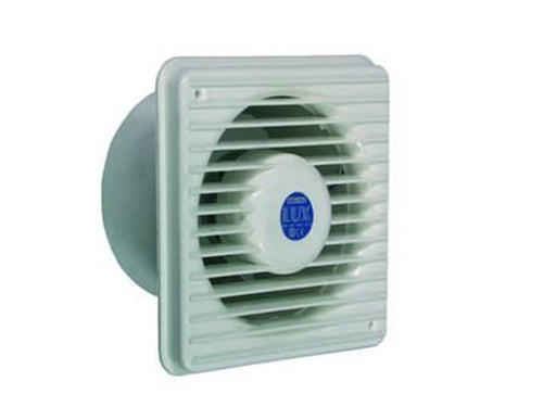 LUX ASPIRATORE ELETTRICO DA PARETE ASSIALE AUTOMATICO 15W  ø mm.120 di foro
