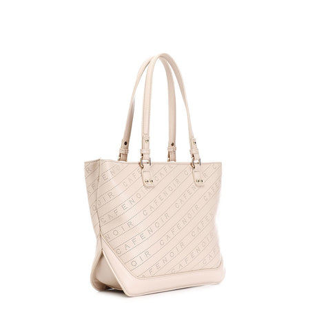 SHOPPING CON LOGO LASERATO ALL OVER