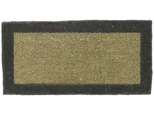 ZERBINO ECOCO MARRONE SPESSORE MM.28 cm.60x120 fondo in gomma FER 386661