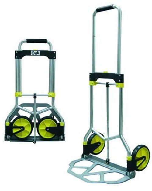 CARRELLO PORTACASSE PIEGHEVOLE IN ALLUMINIO PORTATA KG.8 cm.49x44x108h. - 0