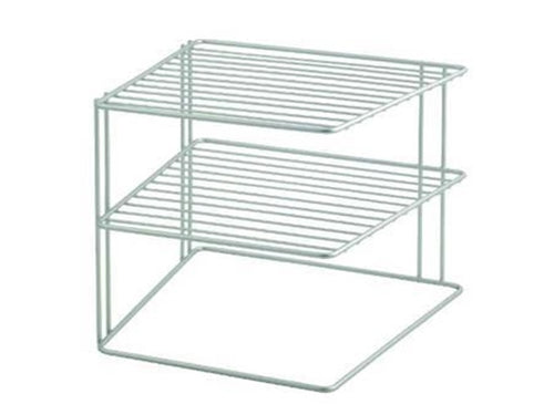 METALTEX MENSOLA ANGOLARE A 2 PIANI PALIO cm.25x25x19 - FER 324373