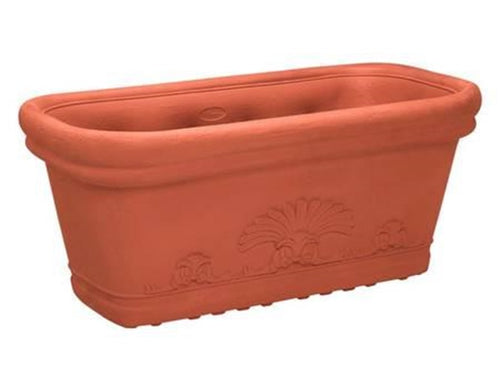 FIORIERA FLORA FESTONATA 60 cm.60x30 h.28 - in plastica FER 278997