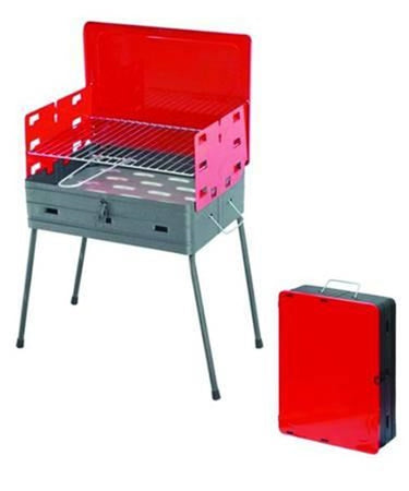 BARBECUE RETTANGOLARE A VALIGETTA HAPPY cm.41x30x57h FER 206150