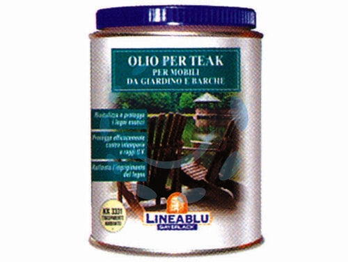OLIO PER TEAK RIVITALIZZANTE PER MOBILI DA GIARDINO E BARCHE
