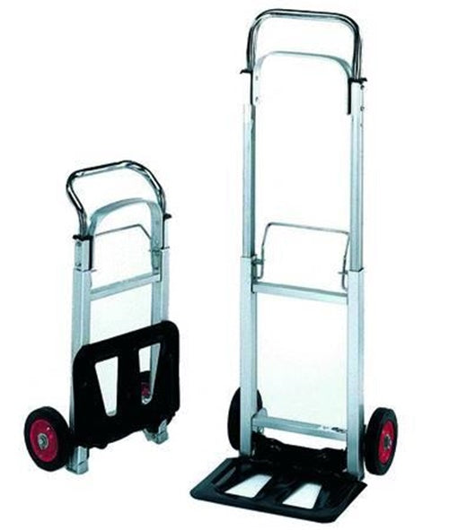 CARRELLO PORTACASSE TELESCOPICO IN ALLUMINIO PORTATA KG.90 PZ 1 FER 120609