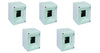 SUPPORTO DA ESTERNO SENZA SPORTELLO mm.100x135x90 per 2/4 moduli - 8w PEZZI 5