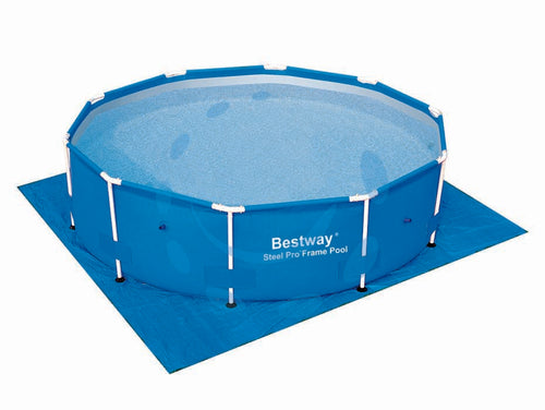 TAPPETO SOTTOFONDO QUADRO PER PISCINE BESTWAY 58002 cm.396x396 FER-260930