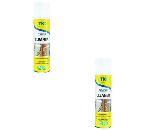 PULITORE SOLVENTE PER SCHIUMA POLIURETANICA TEKAPUR CLEANER ml.500 2 PEZZI